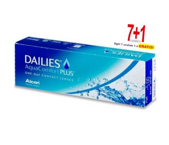 OFFERTA 7+1 Dailies AquaComfort Plus ( 30 Lenti) 